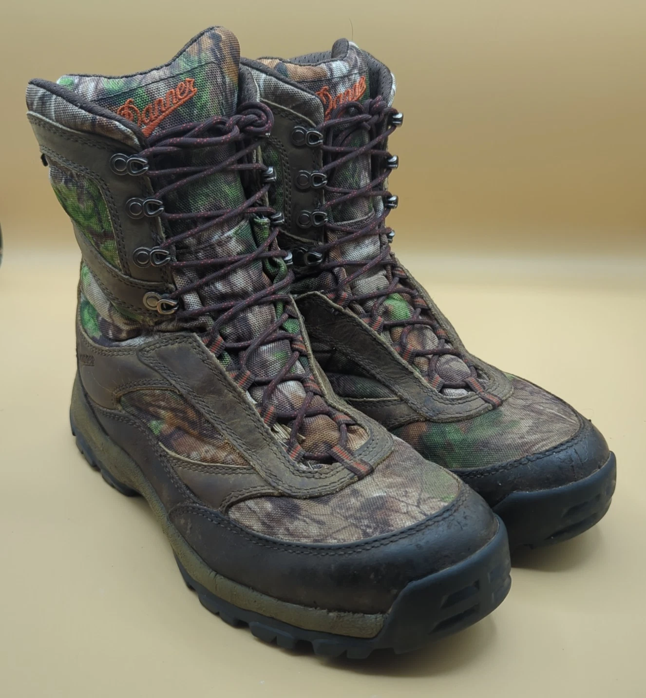 Danner High Ground 8" Realtree XtraGrn GTX 46222 Waterproof Boots Mens Sz 9.5 D