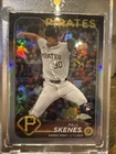 Paul Skenes RARE SILVER FOIL REFRACTOR TOPPS ROOKIE CARD PIRATES RC - MINT!