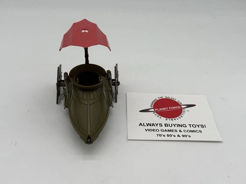 1983 Desert Sail Skiff Complete Vintage Star Wars Mini Rig Vehicle