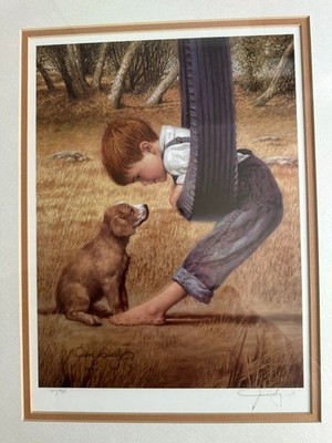 Jim Daly ''Eye to Eye'' Limited Edition Fine Art Lithograph   Hand-Signed & Number