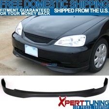 Fits 01 02 03 Honda Civic Type R Unpinted Front Bumper Lip - Pp