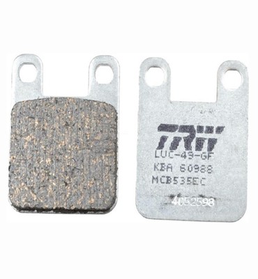 TRW Bremsbeläge für Italjet Formula Torpedo Dragster 50 125 180 2 T 4T
