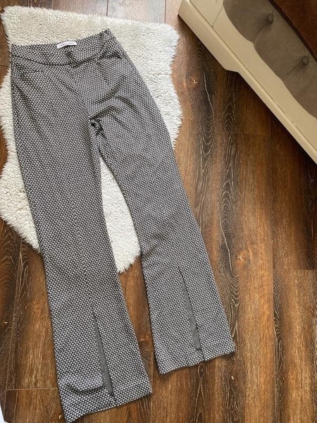 Women Caractère Trousers Grey 38 / M / 46