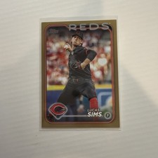 2024 Topps Series 2 - Lucas Sims #355 Gold /2024