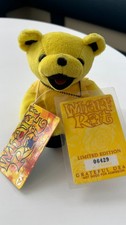 Wharf Rat 1971 Port Chester, NY Memory 7 Grateful Dead Bear Liquid Blue