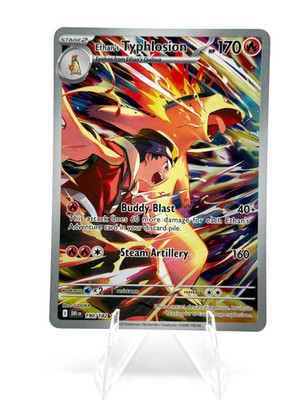 Pokemon Ethan's Typhlosion Illustration Rare Destined Rivals 190/182