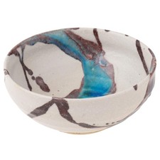 Marui Shigaraki Bowl 15cm Glacier Blue MR-3-4230