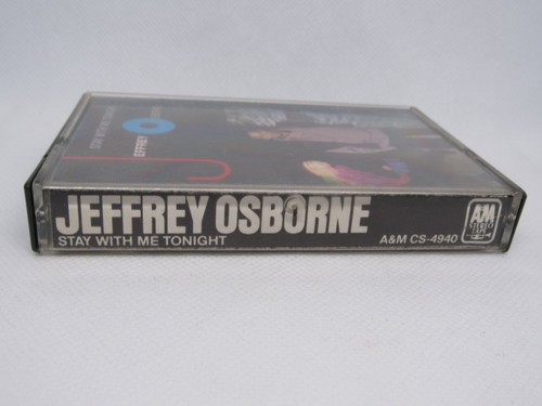 Jeffrey Osborne Stay With Me Tonight Cassette 1983 A&M Records - Picture 3 of 3