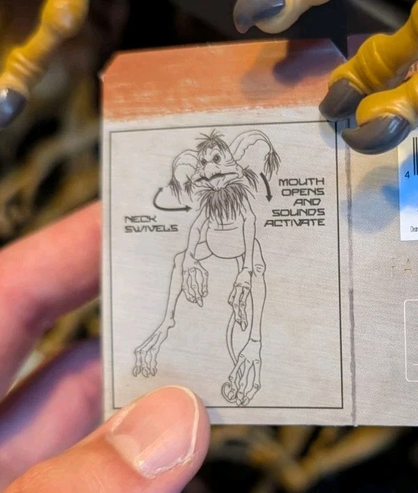 Disney Star Wars Salacious B. Crumb Monkey Lizard Shoulder Figure Galaxys Edge - Image 3 of 4