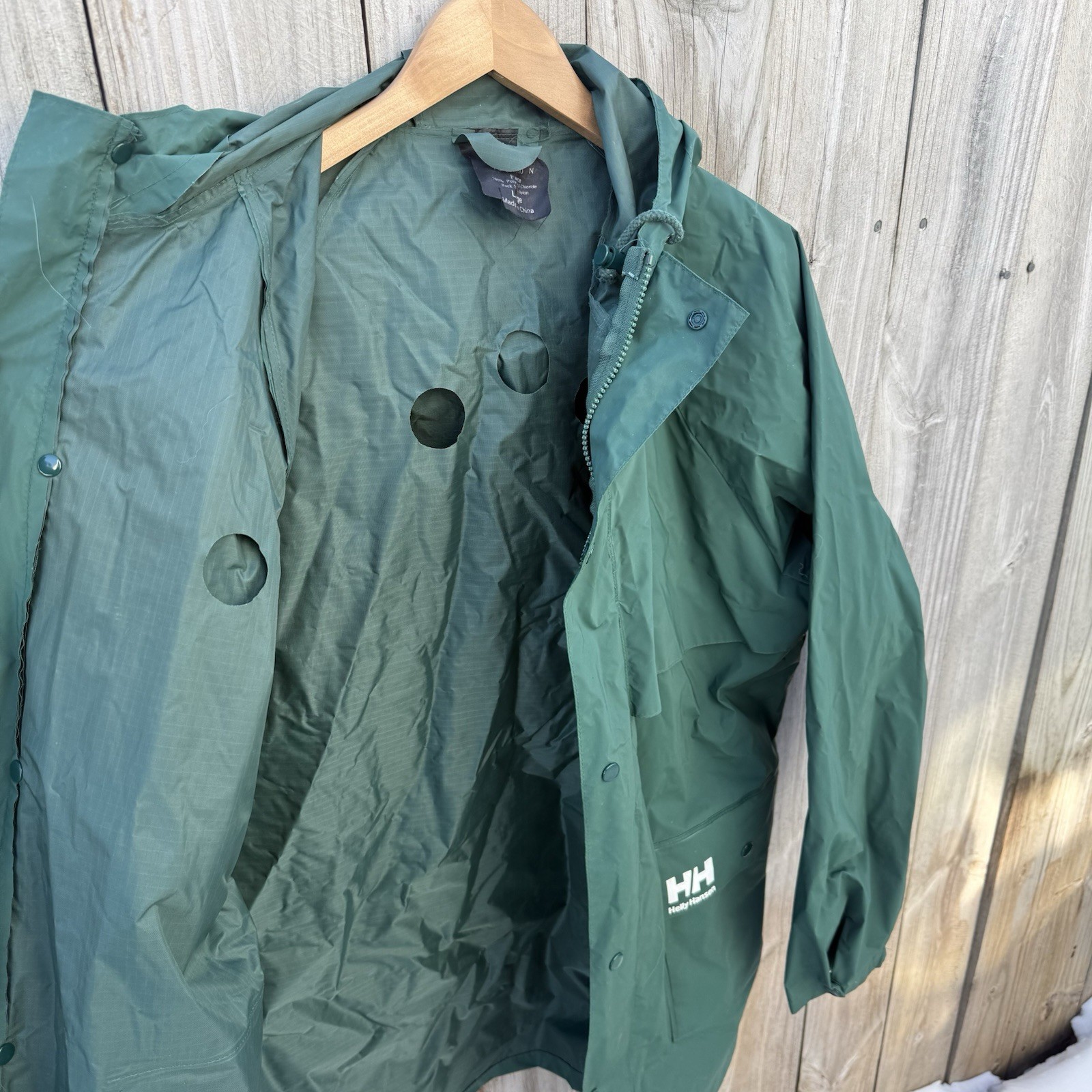 Helly Hansen Oversized Rainjacket Size Large Mens… - image 6
