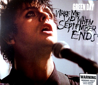 Greenday - Wake Me Up When September Ends  - CD, VG