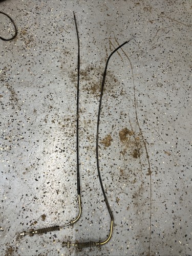 OEM SUZUKI LT 80 QUADSPORT BRAKE CABLE LINE Set Pair MNP # 58110-40B00   B