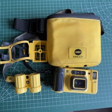 Minolta Weathermatic Dual 35 / 35DL Waterproof 35mm Camera + Case & Accessories