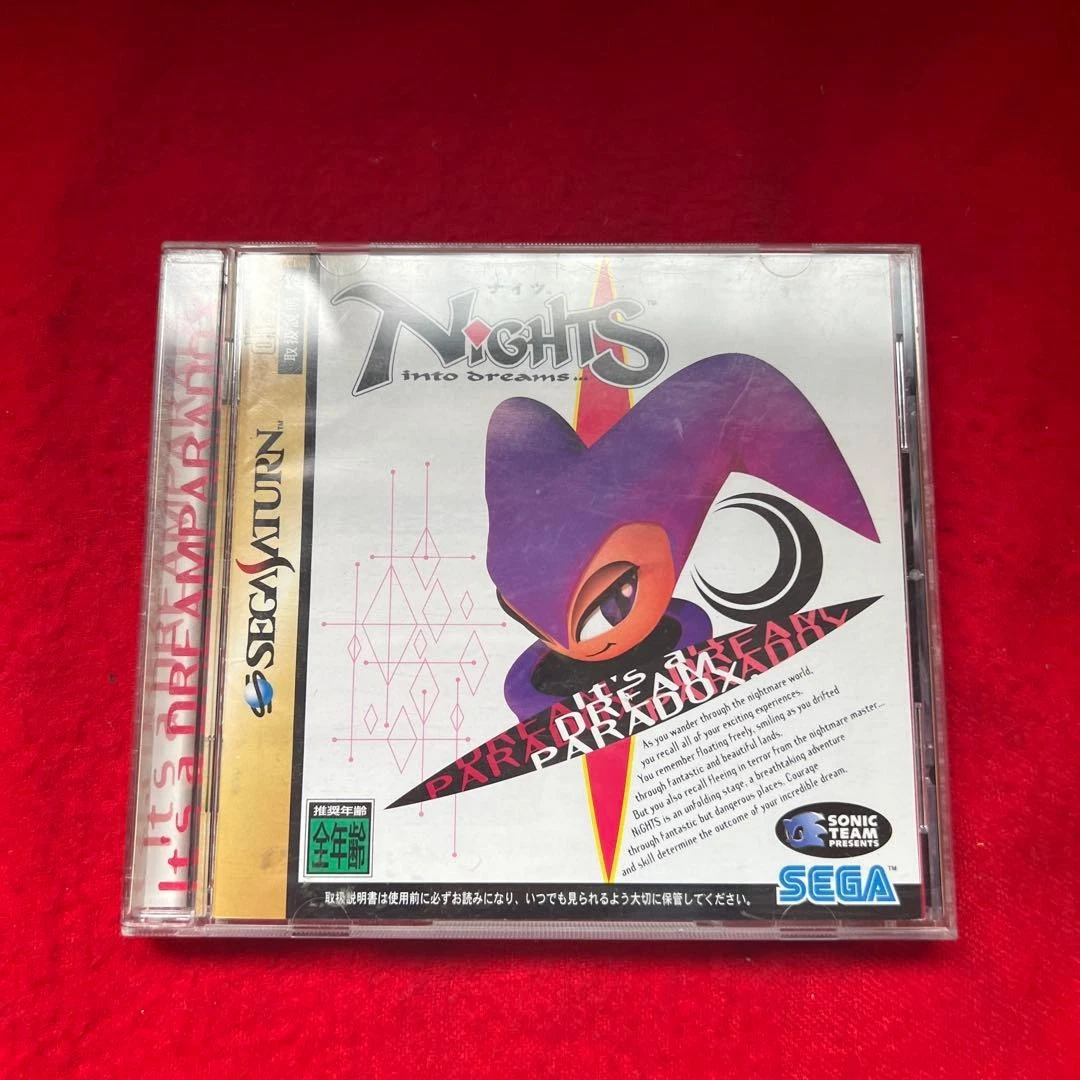 Sega Saturn (Nights Into Dreams NTSC-J Japan Video Games for