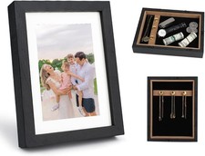 Photo Picture Frame Diversion Safe,Mini Safe Box with Hidden Secret Compartment