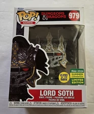 Funko Pop! Dungeons & Dragons  Lord Soth 979 Summer Convention 2024 LE Glows