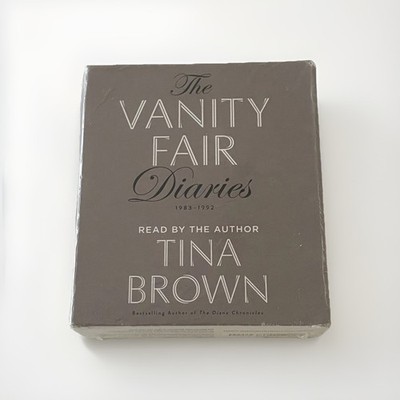 The Vanity Fair Diaries, 1983-1992 by Tina Brown (2017, CD, Unabridged) SEALED