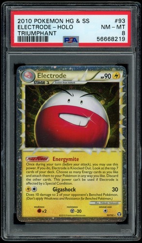 Electrode graded PSA 8 for sale on eBay