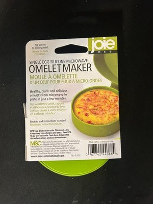 Joie ASDA Single Egg Microwave Omelet Maker - Quick & Easy Egg Cooking Tool