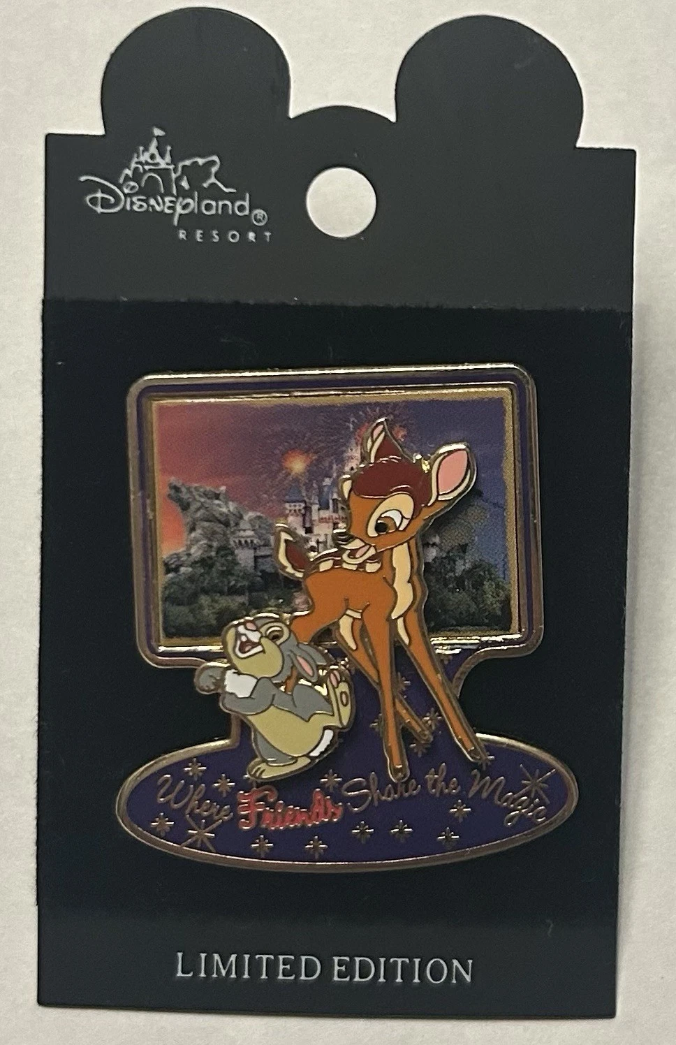 Disneyland - Bambi & Thumper - Where Friends Share the Magic Pin