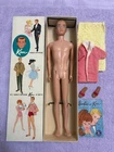 Vintage 1960s #750 Blonde Ken Doll w Box/Stand/Shoes Barbie Mattel Japan