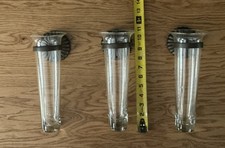 Set of 3 Wall Mounted Home Interiors Glass Wa...