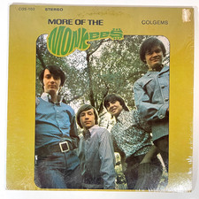 THE MONKEES More Of The Monkees Vinyl LP in SHRINK 1967 Colgems EX
