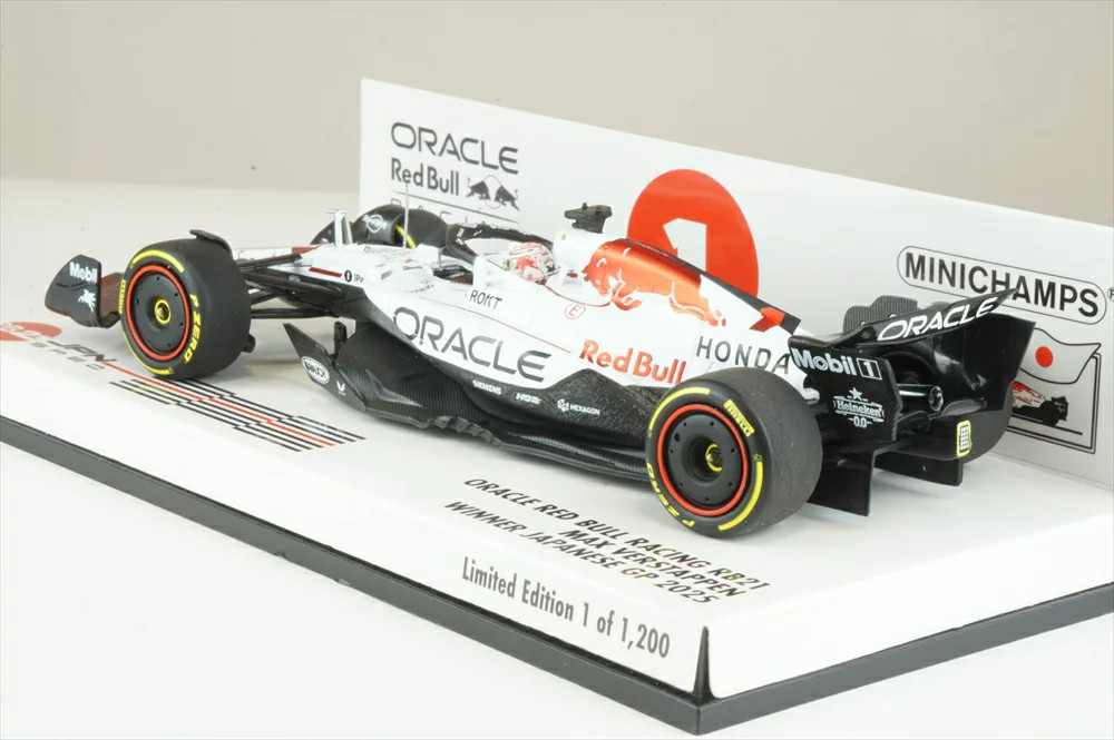 Minichamps 1/43 Red Bull RB21 #1 2025 F1 Japanese GP Winner M