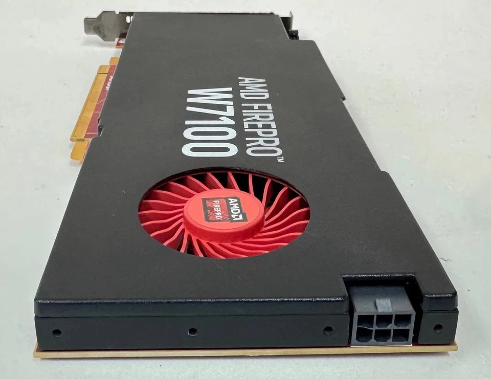 AMD FirePro W7100 8GB GDDR5 PCIe x16 4xDisplayPort Video Graphics Card, TESTED - Image 3 of 4