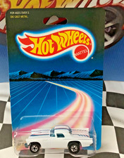 Hot Wheels 1988 Mainline Ford '57 T-Bird Thunderbird WHITE BW Hong Kong 3993 BRS