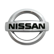 Chrome Silver Front Grille Logo Badge Emblem For Nissan Maxima 2009-2014