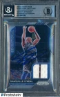Shaquille O'Neal HOF Signed 2020 Panini Prizm Sensational Swatch BGS BAS AUTO