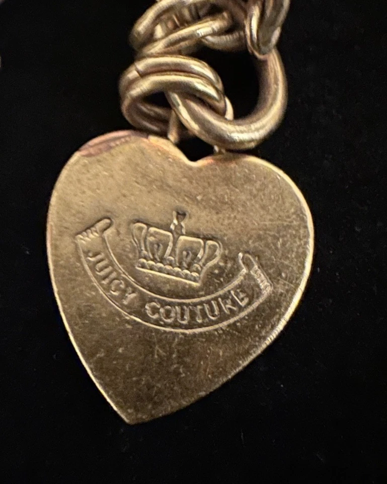 Pulsera Juicy Couture Edición Limitada 2007 Dije Vintage (6 Dijes Incluidos) Foto 3 de 4