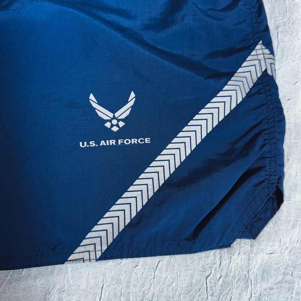 Pantalones Cortos USAF Fuerza Aérea Para Hombres 2XL Azul PTU Baúles Entrenamiento Físico Nylon XX-Grandes Foto 2 de 4