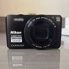 Nikon COOLPIX S7000 Digital Camera 16 MP 20x Optical Zoom with Accessories Black