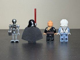 LEGO Star Wars Palpatine&rsquo;s Shuttle Minifigure Lot 8096 2-1B Emperor Vader Pilot