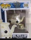 Funko Pop of Mrs.Potts & Chip from Beauty and the Beast live action.