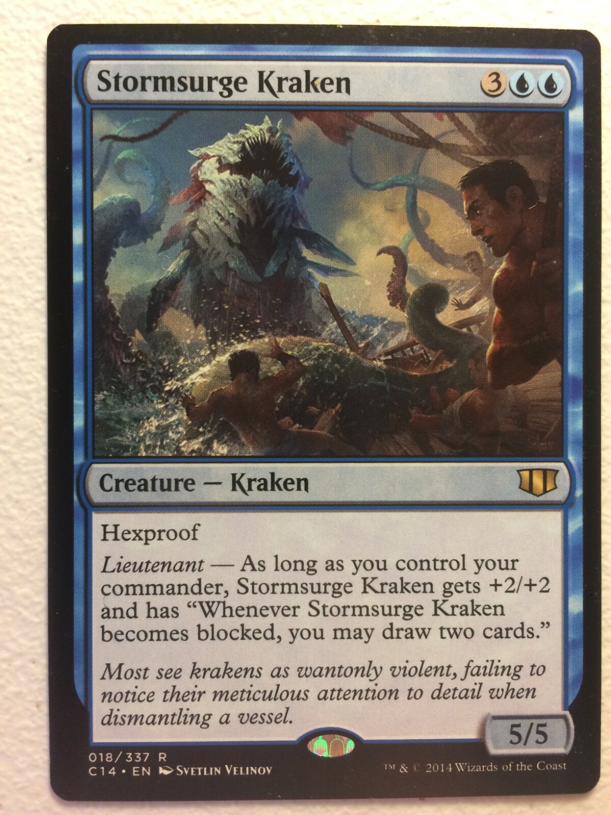 MTG 1x Stormsurge Kraken Commander 2014 Legacy Magic the Gathering Card x1  NM | eBay