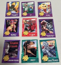Nintendo Power Super Power Club Magazine Lot of 9 Cards Authentic Pac Man