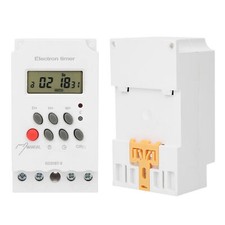 Digital Time Switch LCD Micro Computer Electron Timer Switch ABS 220V KG316T II