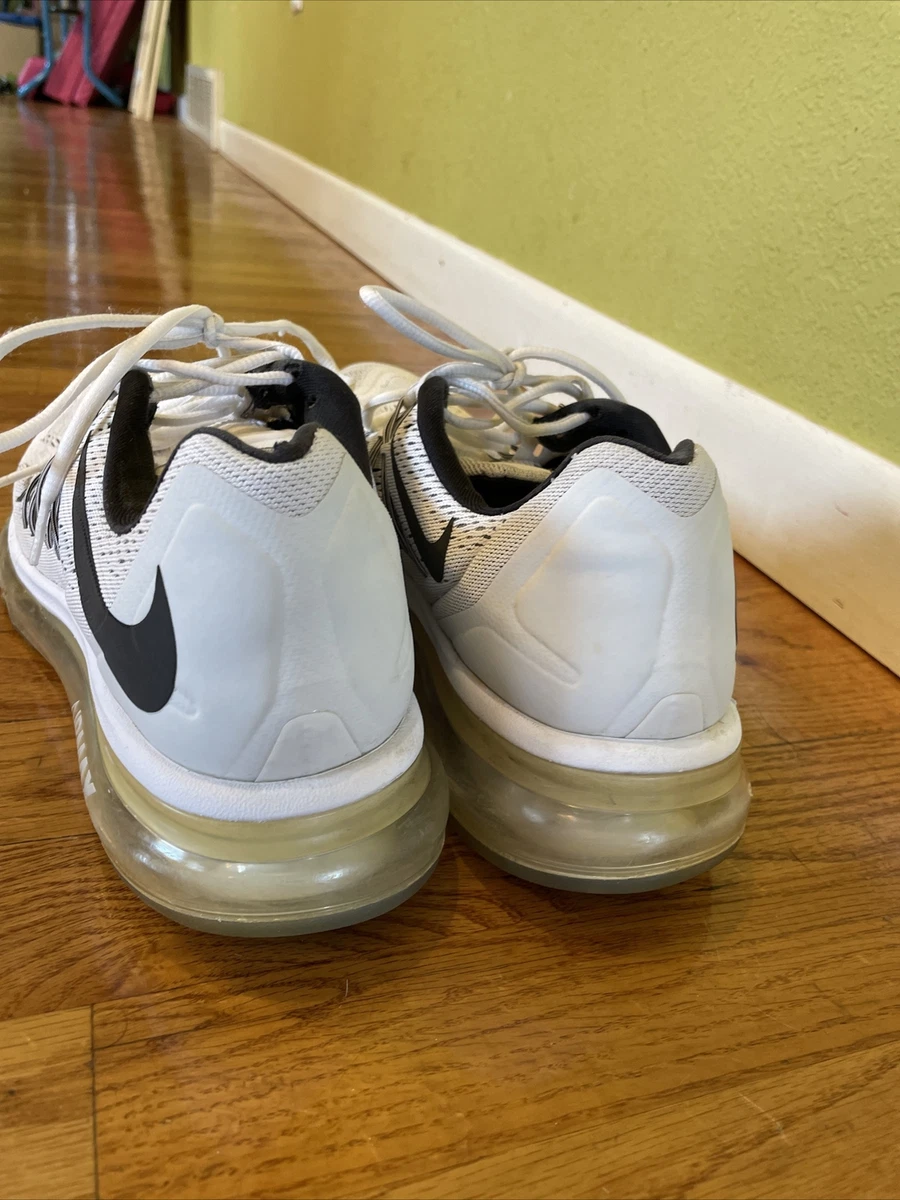 Nike air max 2015 womens black and hot sale white