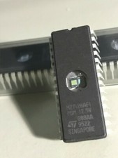 3- ST M27128AF1 ,16K x 8 bits UV Erasable Eprom, in a ceramic 28 pins DIP
