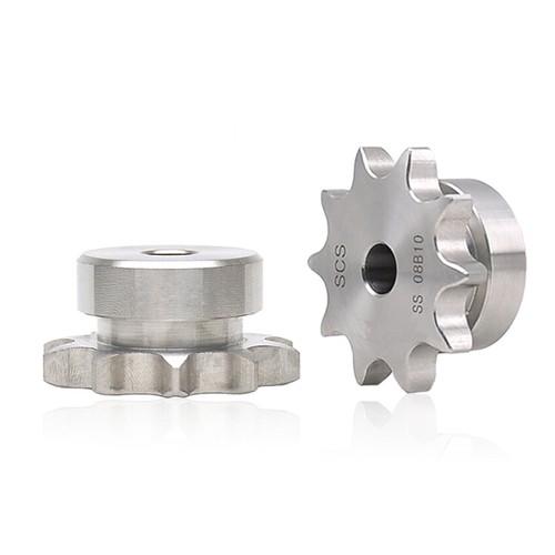 #35 Stainless Steel Chain Drive Sprocket Pitch 3/8" 9.525mm For 06B Roller Chain - Picture 4 of 6
