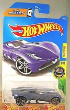 2017 Hot Wheels #316 HW Exotics 8/10 VELOCITA Purple w/Chrome Pr5 Spoke Wheels