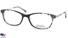 NEW BOURGEOIS CH6908B C51F BLACK /CLEAR EYEGLASSES GLASSES FRAME 51-16-135 B34mm