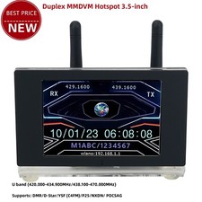 Assembled MMDVM T12W Duplex MMDVM Hotspot 3.5-in Color Screen for Walkie Talkie