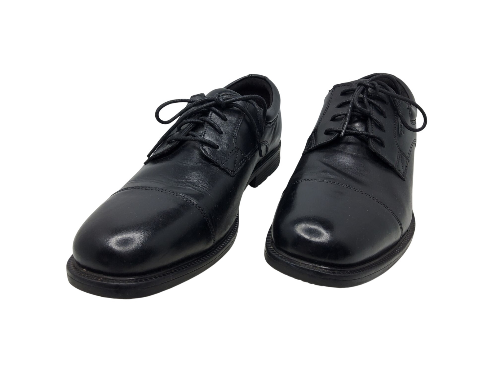 SAOLA Scarpe stringate uomo Rockport Walkability nere impermeabili pelle punta cappuccio