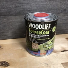 Rust-Oleum 1904A 1 qt. Woodlife Coppercoat Green Wood Preservative New