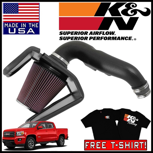 K&N AirCharger Cold Air Intake System fits 20162019 GMC Canyon 2.8L L4