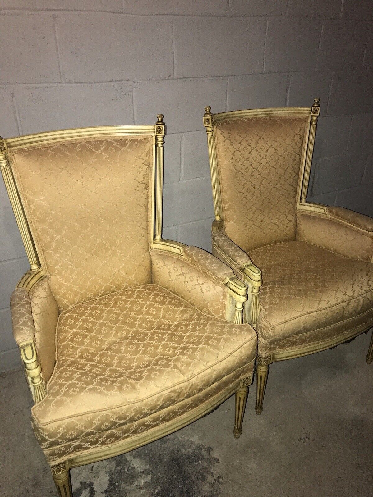 Louis XV Style Chairs Set of 2